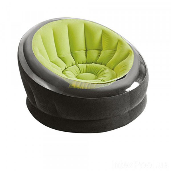 Надувне велюр-крісло Intex 66582 (green) Надувне велюр-крісло Intex 66582 (green)